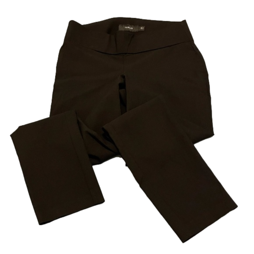 Relaxed Fit Jogger Lightweight Ponte Mid Rise Pants Back Size